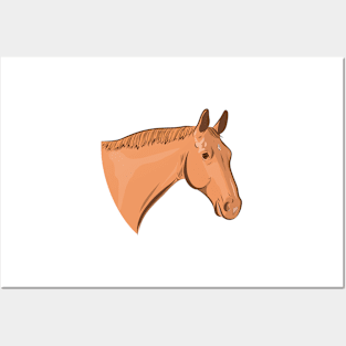 Chestnut Horse Posters and Art